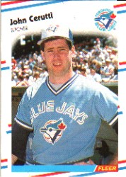 1988 Fleer Baseball Cards      105     John Cerutti